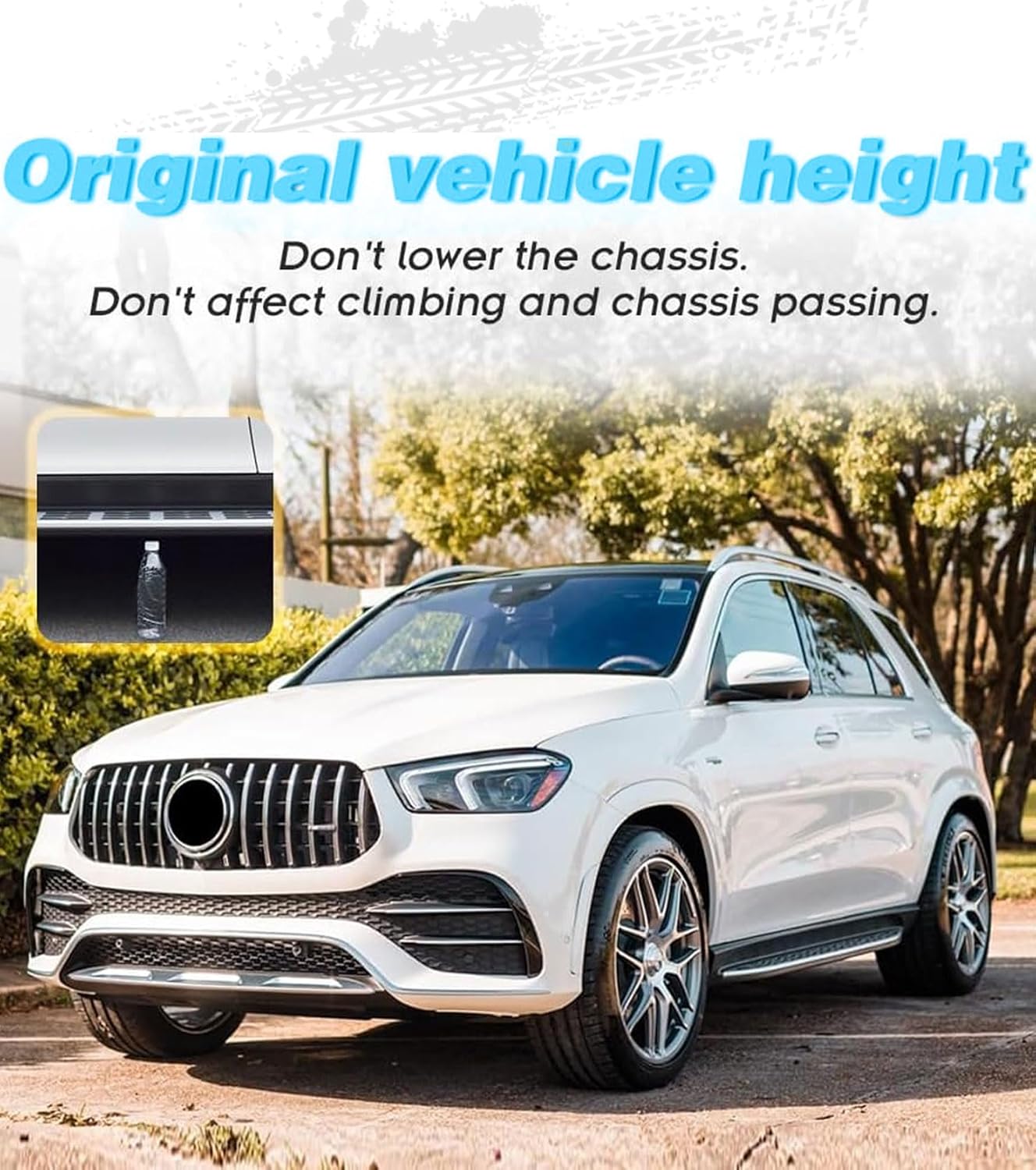 Running Boards Side Steps Fit for 2020-2025 Mercedes Benz GLE W167 GLE350 GLE450 GLE450e GLE580 Nerf Bar Accessories