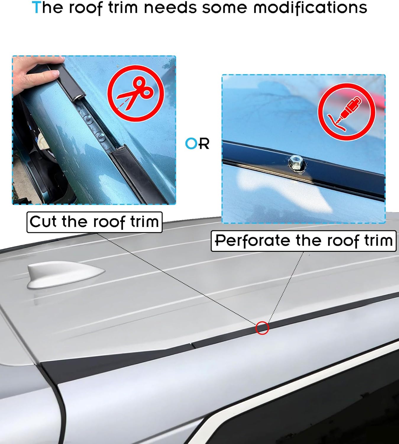 Deepace Roof Rack for Honda Odyssey 2011-2017 Without Side Rails, 265 LBS Heavy Duty Cross Bars- Anti-Theft Lock- Low Wind Noise- Kayak, Bike, Cargo Ready