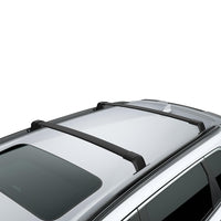 220 LBS Roof Rails & Roof Racks for 2023 2024 2025 Honda CRV CR-V EX EX-L LX, Heavy Duty All Aluminum Set of 4 with 2 Side Rails and 2 Cross Bars, All Black Cargo Accessories