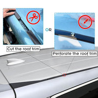 Roof Rack Compatible with Honda CRV 2007-2011 Without Side Rails, 265 LBS Heavy Duty Cross Bars - Anti-Theft Lock - Low Wind Noise- Kayak, Bike, Cargo Ready