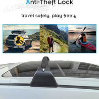 Roof Rack Compatible with Honda CRV 2007-2011 Without Side Rails, 265 LBS Heavy Duty Cross Bars - Anti-Theft Lock - Low Wind Noise- Kayak, Bike, Cargo Ready