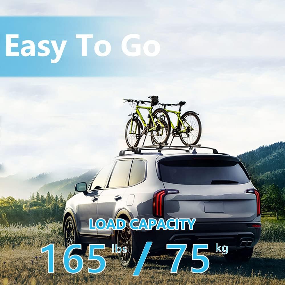 Silent Lockable Roof Racks for Mazda CX50 CX-50 Hybrid 2023 2024 2025, Anti-Theft Cross Bars for Rooftop Cargo Ski Kayak Bike Accessories