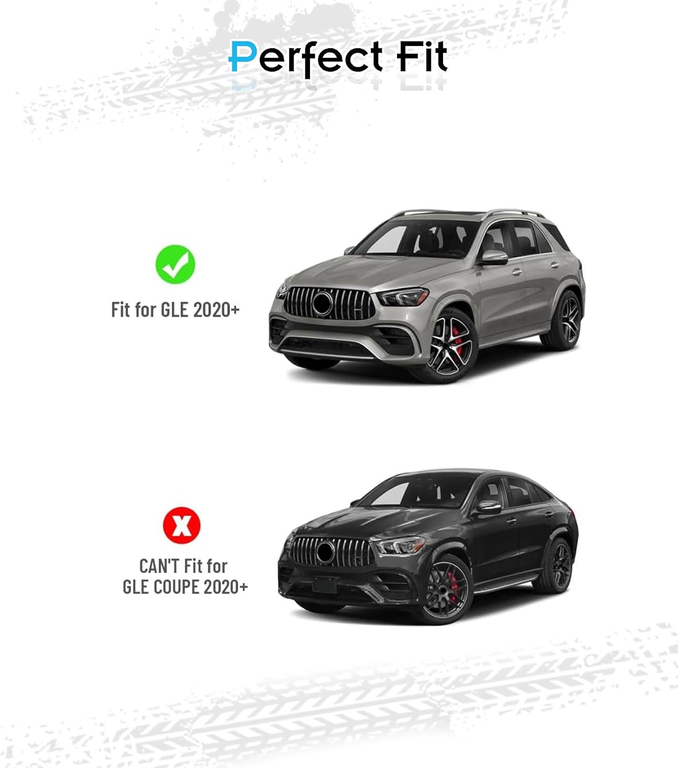 Running Boards Side Steps Fit for 2020-2025 Mercedes Benz GLE W167 GLE350 GLE450 GLE450e GLE580 Nerf Bar Accessories