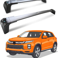 Deepace Roof Rack for Mitsubishi RVR 2011-2025 Without Side Rails, 265 LBS Heavy Duty Cross Bars- Anti-Theft Lock- Low Wind Noise- Kayak, Bike, Cargo Ready