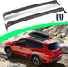 Upgraded 220 LBS Cross Bars Roof Racks for Nissan Pathfinder 2013-2021, Deepace All Aluminum Black Cross Rails for Kayak Ski Rooftop Accessories