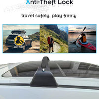 Deepace Roof Rack for Mitsubishi RVR 2011-2025 Without Side Rails, 265 LBS Heavy Duty Cross Bars- Anti-Theft Lock- Low Wind Noise- Kayak, Bike, Cargo Ready