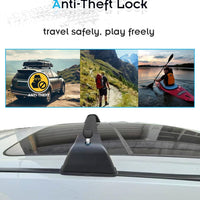 Deepace Roof Rack for Toyota Corolla Cross & Hybrid 2022-2026 with Flush Side Rails, 265 LBS Heavy Duty Cross Bars- Anti-Theft Lock- Low Wind Noise- Kayak, Bike, Cargo Ready