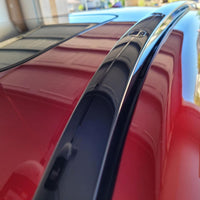 220 LBS Roof Rails & Roof Racks for Honda CRV CR-V 2017-2022, Heavy Duty All Aluminum Set of 4 with 2 Side Rails and 2 Cross Bars, All Black Cargo Accessories