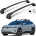 Silent Lockable Roof Racks for VW Volkswagen ID.4 2020-2022, Work with Flush Side Rails, Anti-Theft Cross Bars for Cargo Ski Kayak Bike Accessories