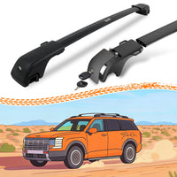 Deepace 330LBS Lockable Roof Rack Cross Bars for 2026 Hyundai Palisade, 2-Hole 2-Screw Mounting & Custom Fit Design
