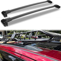 220LBS Roof Racks for Jeep Grand Cherokee WK2 2011-2021 - Only Fit Factory Grooved Metal Side Rails, Deepace Metal Clamp Cross Bars