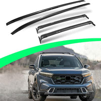 220 LBS Roof Rails & Roof Racks for 2023 2024 2025 Honda CRV CR-V EX EX-L LX, Heavy Duty All Aluminum Set of 4 with 2 Side Rails and 2 Cross Bars, All Black Cargo Accessories