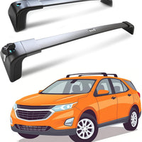 Roof Rack for Chevy Equinox 2018 2019 Without Side Rails, 265 LBS Heavy Duty Cross Bars- Anti-Theft Lock- Low Wind Noise- Kayak, Bike, Cargo Ready
