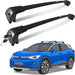 Deepace Roof Rack for VW Volkswagen ID.4 2021-2022 with Flush Rails, 265 LBS Capacity Cross Bars - Anti-Theft Lock - Aerodynamic Noise Reduction - Kayak, Bike, Ski Ready