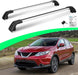 Lockable Roof Racks for Nissan Qashqai 2017-2023, Work w/Factory Raised Side Rails, Anti-Theft Cross Bars