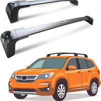 Deepace Roof Rack for Honda Pilot 2016-2022 Without Side Rails, 265 LBS Heavy Duty Cross Bars- Anti-Theft Lock- Low Wind Noise- Kayak, Bike, Cargo Ready