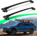260LBS Roof Racks for Subaru Outback Wilderness 2022-2025, Metal Clamp Cross Rails, Black Cross Bars