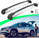 Silent Lockable Cross Bars Roof Racks for Hyundai Tucson 2022-2025 SE SEL N Line Limited NX4, Deepace Black Anti-Theft 165 LBS Cross Rails