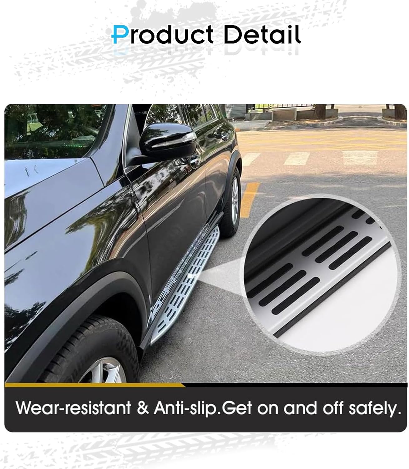 Running Boards Side Steps Fit for 2020-2025 Mercedes Benz GLE W167 GLE350 GLE450 GLE450e GLE580 Nerf Bar Accessories