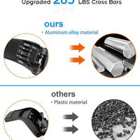 Enhanced 265 LBS Roof Racks for 2021-2025 Chevrolet Tahoe Suburban, GMC Yukon & Yukon XL, Cadillac Escalade ESV, All Aluminum Anti-Theft Cross Rails for Cargo Luggage Kayak Bike Snowboad