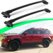 All Aluminum 260LBS Roof Racks for 2024 2025 Hyundai Santa Fe, Work with Raised Side Rails, Metal Clamp Cross Bars for Cargo Ski Kayak Bike Accessories