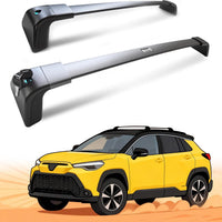 Deepace Roof Rack for Toyota Corolla Cross & Hybrid 2022-2026 with Flush Side Rails, 265 LBS Heavy Duty Cross Bars- Anti-Theft Lock- Low Wind Noise- Kayak, Bike, Cargo Ready