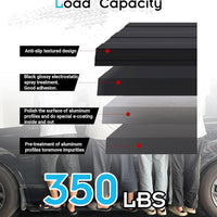 Running Boards Side Steps Fit for 2020-2025 Ford Explorer & Hybrid w/Mud Flaps (No Drilling Required)