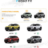 Deepace 300 LBS Lockable Roof Rack Cross Bars for Chevy Trailblazer 2021-2025 - Hidden Screws & Low Wind Noise Aluminum Cargo Carrier