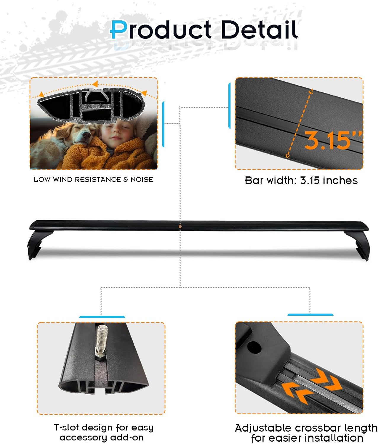 330LBS Lockable 3-PC Roof Racks Compatible with 2007-2025 Jeep Wrangler JK JL Gladiator JT 2&4 Door, Aluminum Black Cross Bars