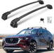 Silent Lockable Roof Racks for Mazda CX-90 & CX-70 2024 2025, Deepace Heavy Duty Cross Bars for Kayak Bike Snowboad