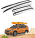 220LBS Roof Rails & Roof Racks for 2012-2016 Honda CR-V, Upgraded Aluminum Side Rails - OE Style All Black Set of 4 with 2 Side Rails and 2 Cross Bars