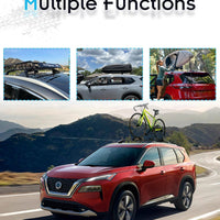 Anti-Theft Cross Bars Roof Racks for Nissan Rogue 2021-2025, 260 LBS Cross Rails for Ski Bike Rooftop Accessoreis