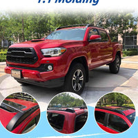 Upgrade 200LBS Roof Racks Cross Bars for Toyota Tacoma 2005-2023 Double Cab, Roof Side Rails Cross Rails for Off Road Adventure Cargo Rooftop Accessories