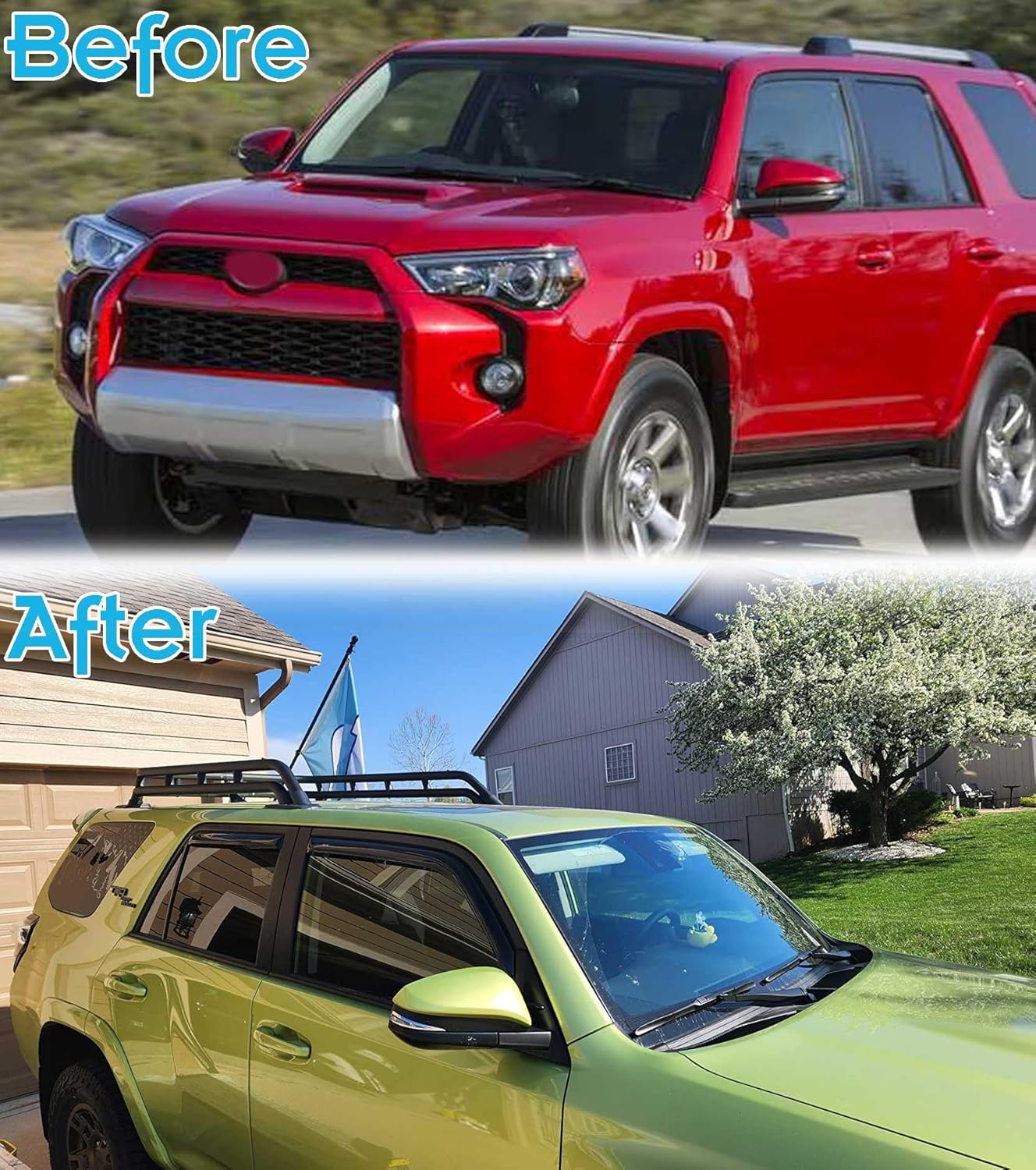 350LBS Roof Racks Basket for 2010-2024 Toyota 4RUNNER TRD Pro Sport, Black Aluminum Extension Top Luggage Holder Cross Bars