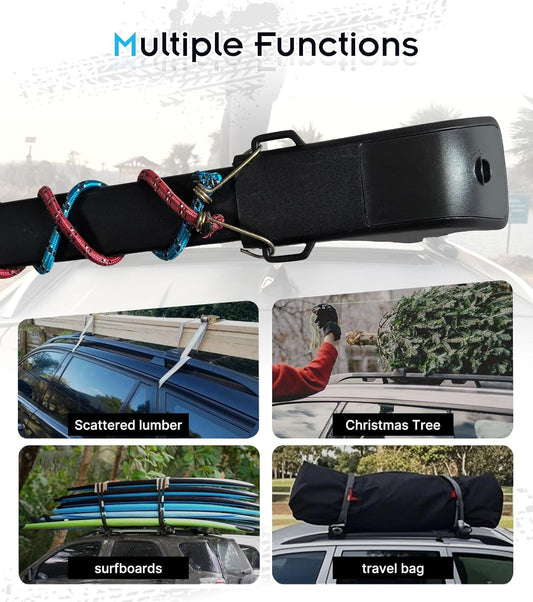 330LBS Lockable Roof Rack Cross Bars for Subaru Forester 2026-2009, 2-Hole 2-Screw Mounting & Custom Fit Design