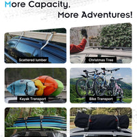 Roof Rack for Kia Telluride 2019-2025 with Flush Rails, 265 LBS Capacity Cross Bars - Anti-Theft Lock - Aerodynamic Noise Reduction - Kayak, Bike, Ski Ready