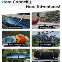 Roof Rack for Kia Sorento Hybrid 2016-2022 with Flush Rails, 265 LBS Capacity Cross Bars - Anti-Theft Lock - Aerodynamic Noise Reduction - Kayak, Bike, Ski Ready